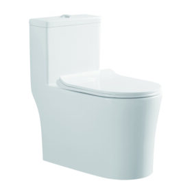China Toilet Manufacturer Ceramic Toilet Commode Siphonic Flush One-Piece Toilet