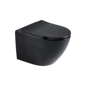 Europe New Design Ceramic Toilet Closet Rimless Wall Mounted Toilets