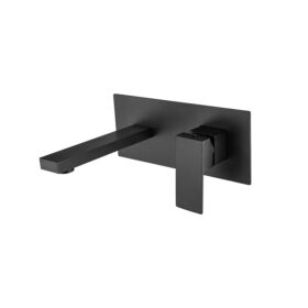 Sanitary Ware Factory Wholesale Wall Mount Faucets Hot And Cold Brass Wall Mounted Bathroom Sink Faucets