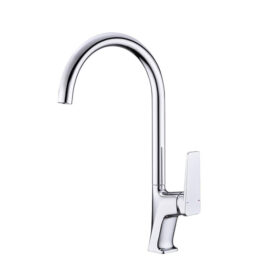 Wholesale Hot Sell Stainless Steel 304 Kitchen Faucet Hot Cold Deck Mounted Sink Tap Mixer Taps For Kitchen