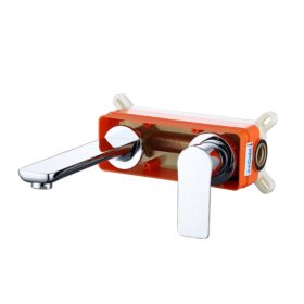 Wholesale Bathroom Faucet Chrome Wall Mounted Bathroom Bathtub Faucet Cold And Hot Shower Faucet Mixer Tap