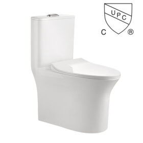 Modern Design CUPC Toilets New Arrival Porcelain Sanitary Ware Bathroom Ceramic One Piece Toilet