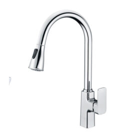 Modern Design Pull Out Kitchen Mixer Taps Pull Down Kitchen Sink Faucet With Sprayer