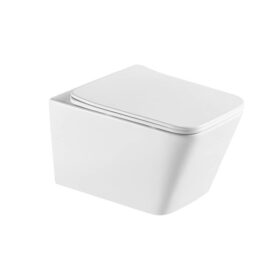 Modern Light Luxury Sanitary Wares Easy Clean Wall Hung Toilet Rimless Space Water Saving Toilet