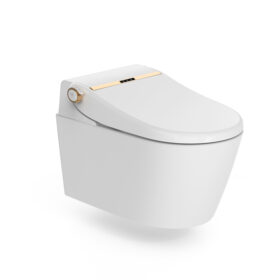 Modern Luxury Hanging Wall Mounted Smart Toilet Bathroom Automatic Wc Wall Hung Toilets