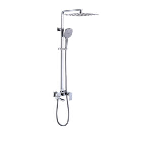 New Design Bathroom Shower System Cold Soft Water Rainfall Mixer Bath & Shower Faucet Set