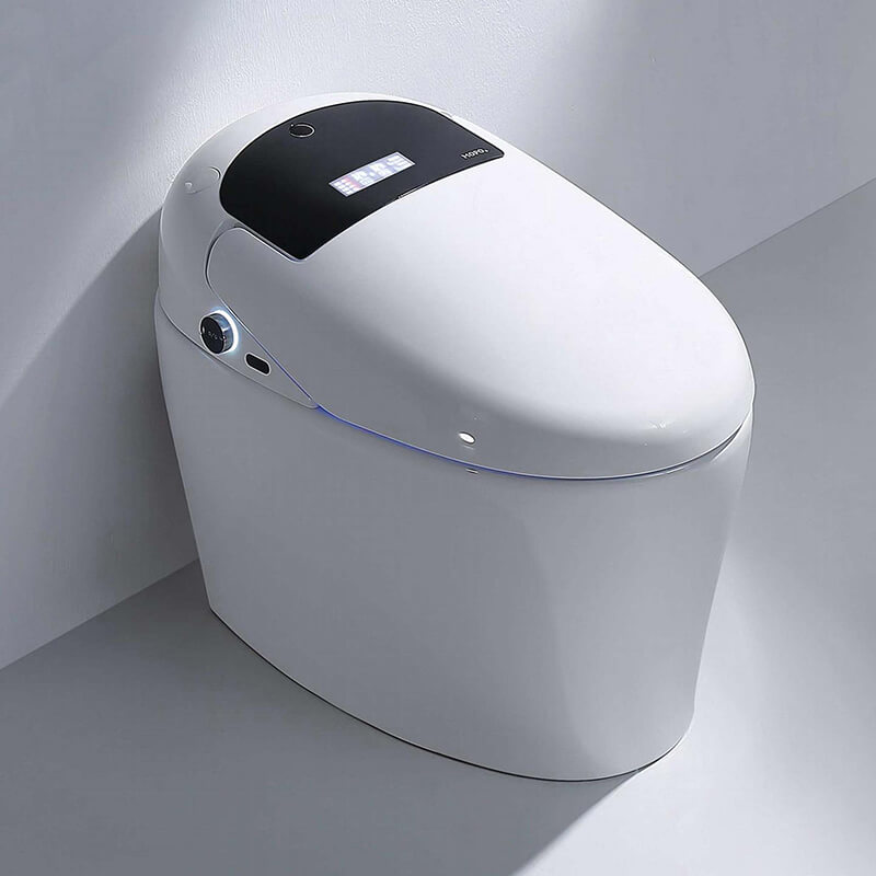 Luxury Automatic Flush Wc Smart Toilet Bathroom Wc Electric Intelligent ...