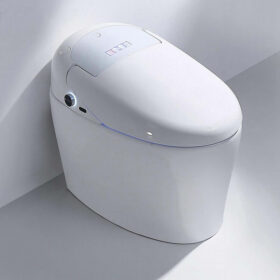 Luxury Automatic Flush Wc Smart Toilet Bathroom Wc Electric Intelligent Toilet