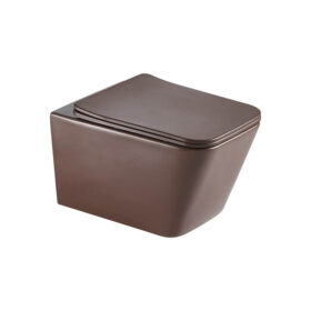 Sanitary Ware Concealed Cistern Rimless WC Ceramic Wall Mount Hanging Toilet For Bathroom