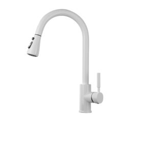 Wholesale Single Handle Copper Kitchen Sink Faucet with Pull Out Sprayer