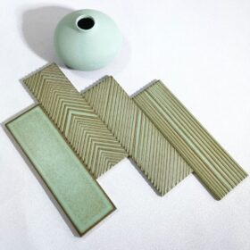 Wholesale Gradation 60x200mm Handmade Tile Mosaic Tile For Bathroom Kitchen Wall Porcelain Tile