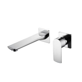 Wholesale Wall Mounted Bathroom Faucet Sanitary Ware Faucet Basin Mixer Tap For Bathroom Hotel Villa