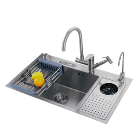 Wholesale Thickened 304 Stainless Steel Cup Washer, Sink, Coffee Shop Bar Multi-function Kitchen Sinks
